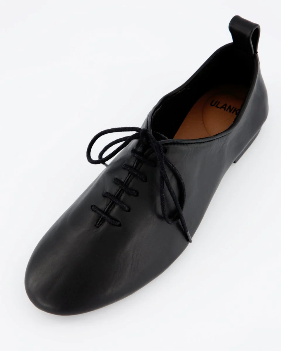 BLUCHI - BLACK LEATHER SHOES - Image 4