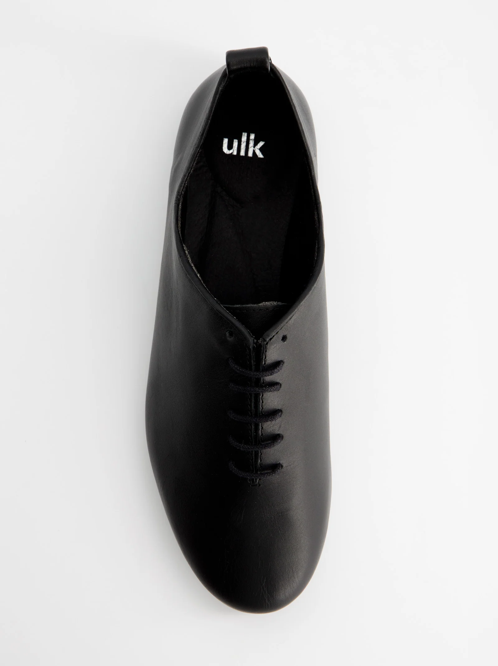 BLACK LEATHER SHOES - BLUNCHI - Image 3