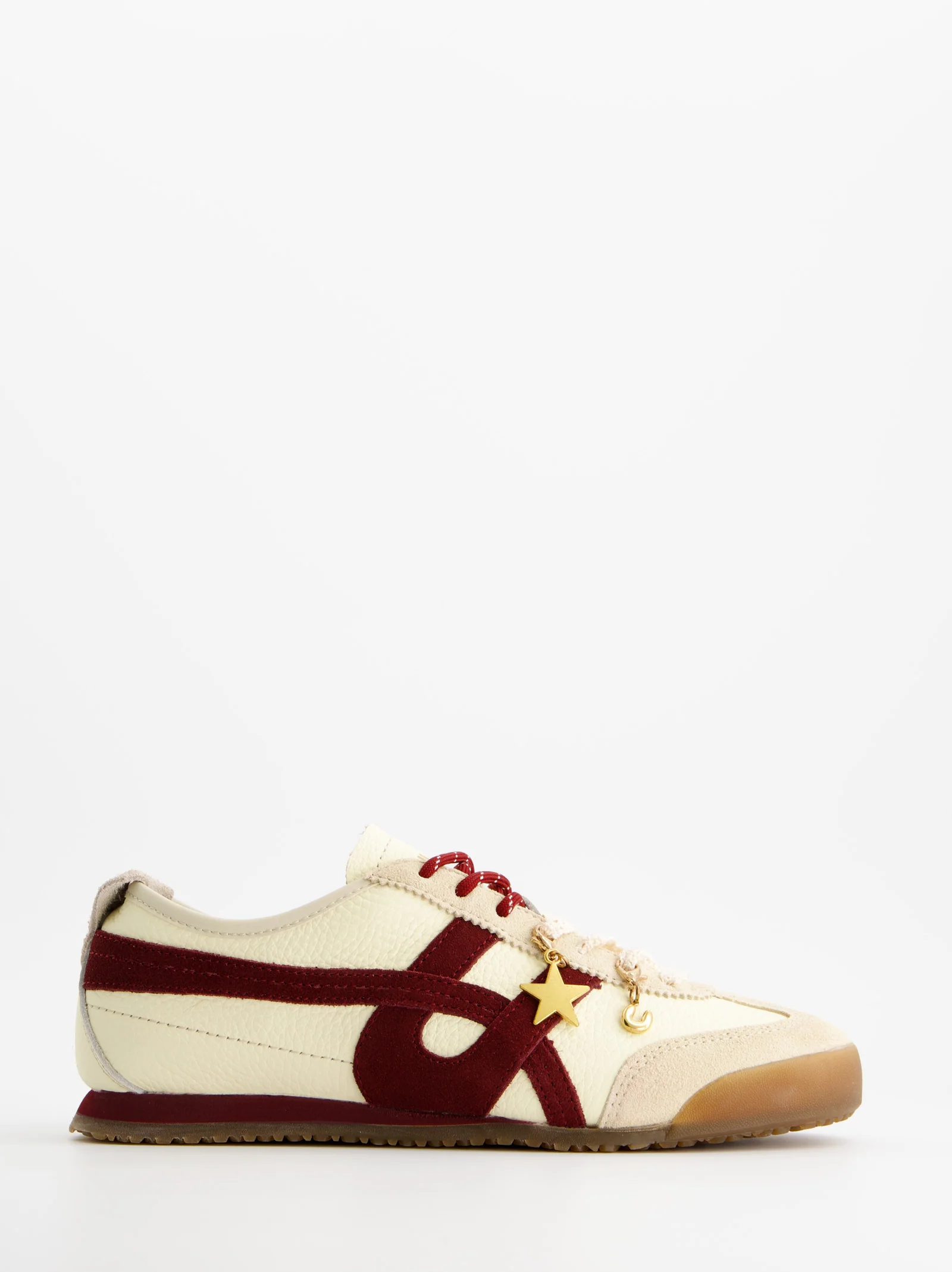 WHITE LEATHER SNEAKERS - ONIX - Image 2