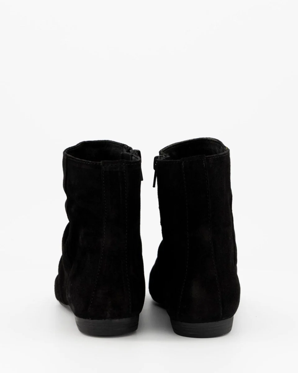 SAYIN - BLACK SUEDE ANKLE BOOTS - Image 6
