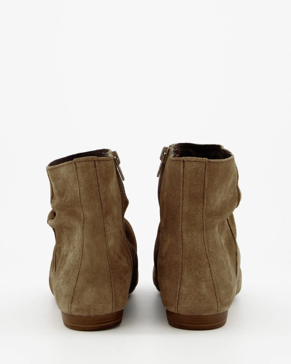 SAYIN - BROWN SUEDE ANKLE BOOTS - Image 6