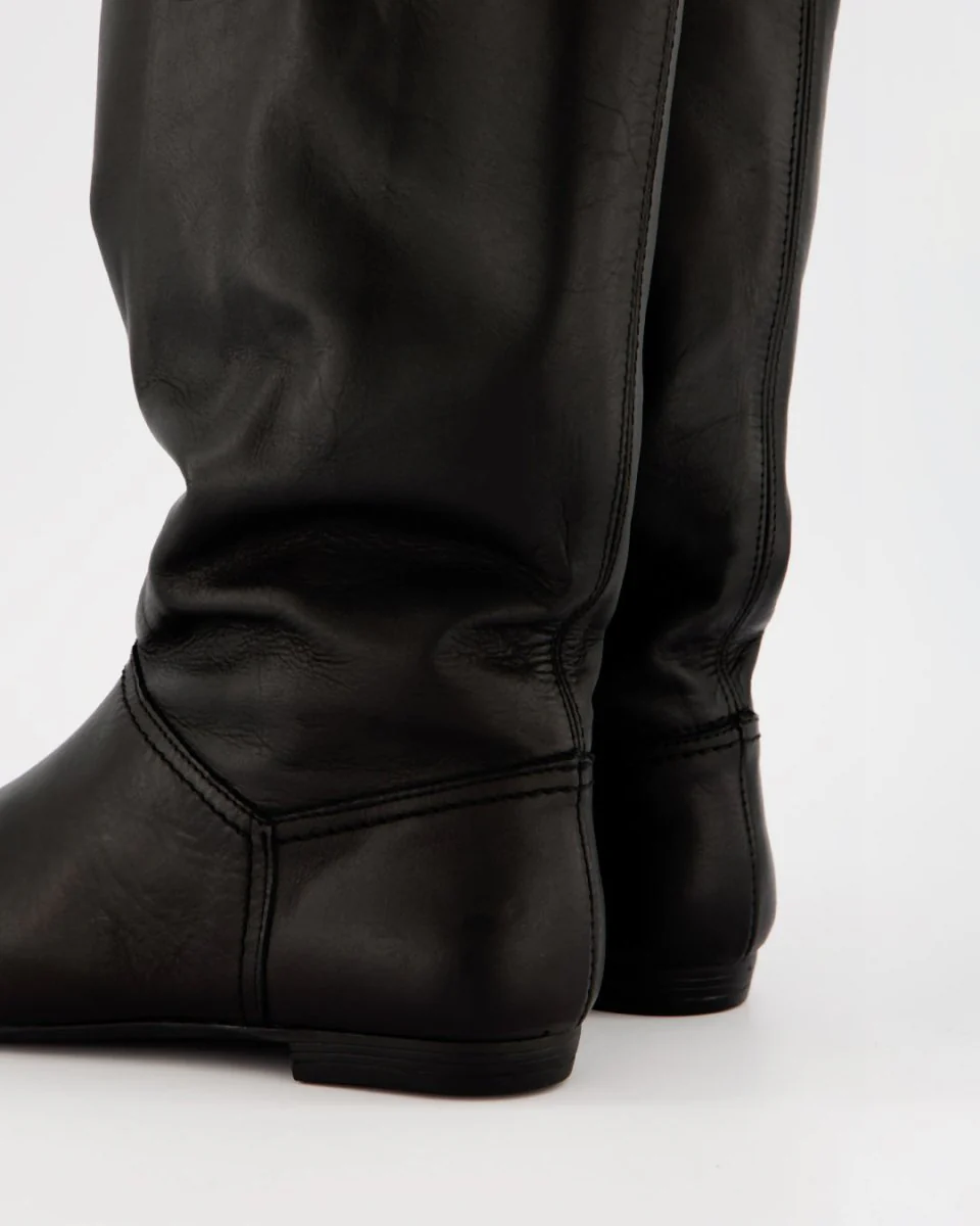 SINCHI - BLACK LEATHER BOOTS - Image 5