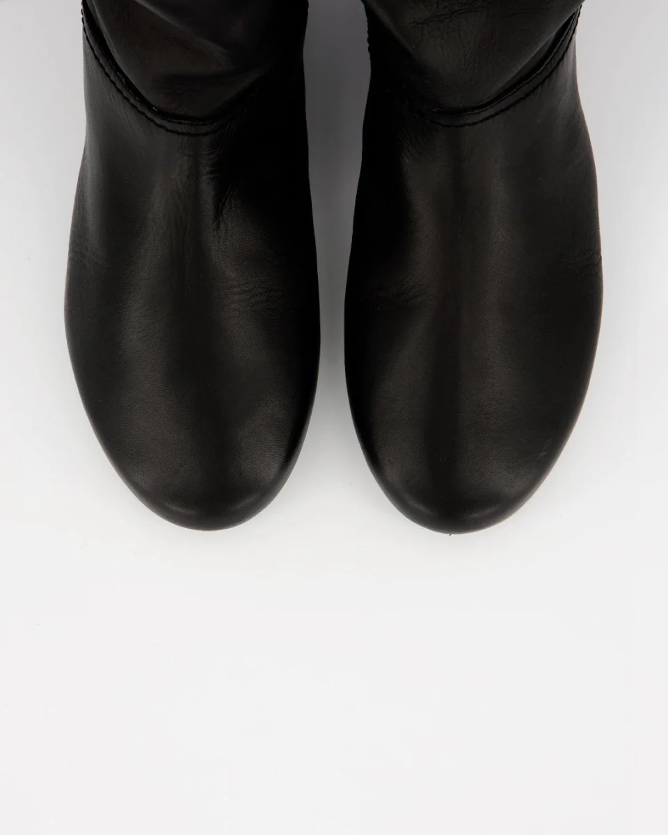 SINCHI - BLACK LEATHER BOOTS - Image 6