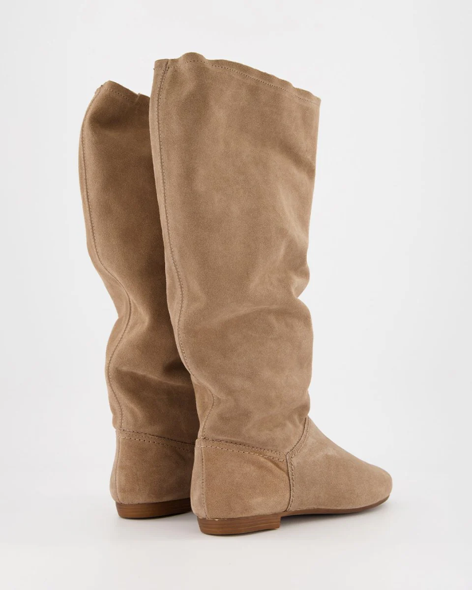 SINCHI - TAUPE SUEDE BOOTS - Image 5