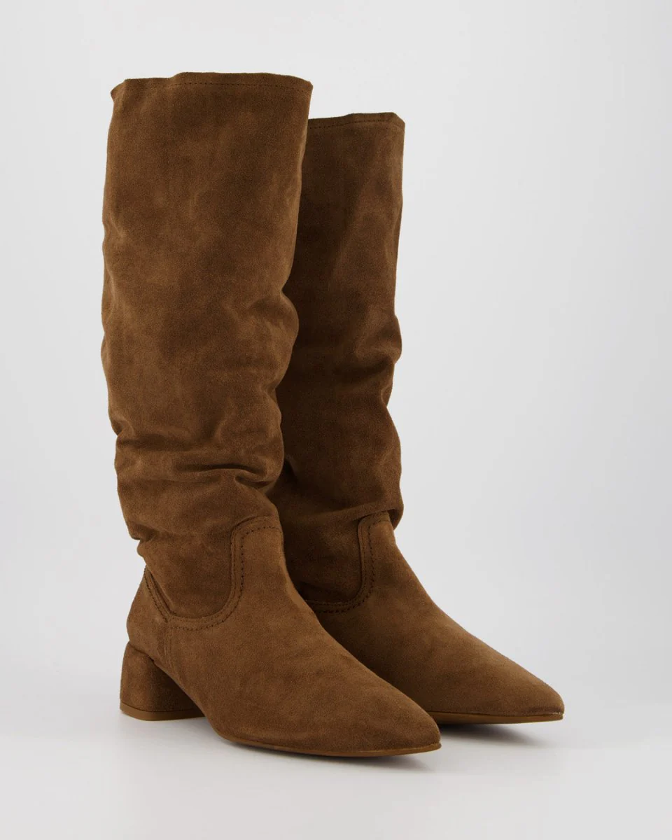 SINDY - BROWN SUEDE BOOTS - Image 3