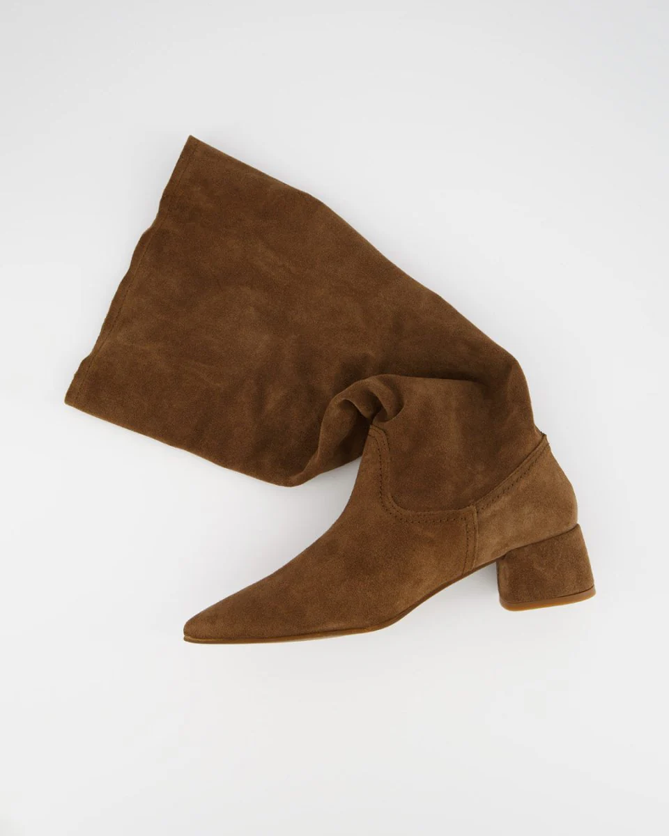 SINDY - BROWN SUEDE BOOTS - Image 4