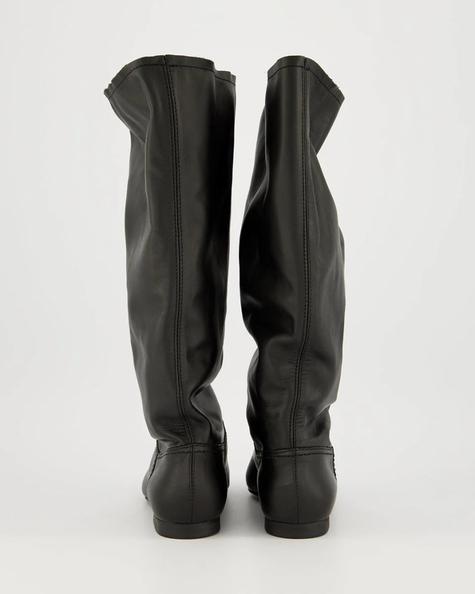 SUMTACHI - BLACK LEATHER BOOTS - Image 4