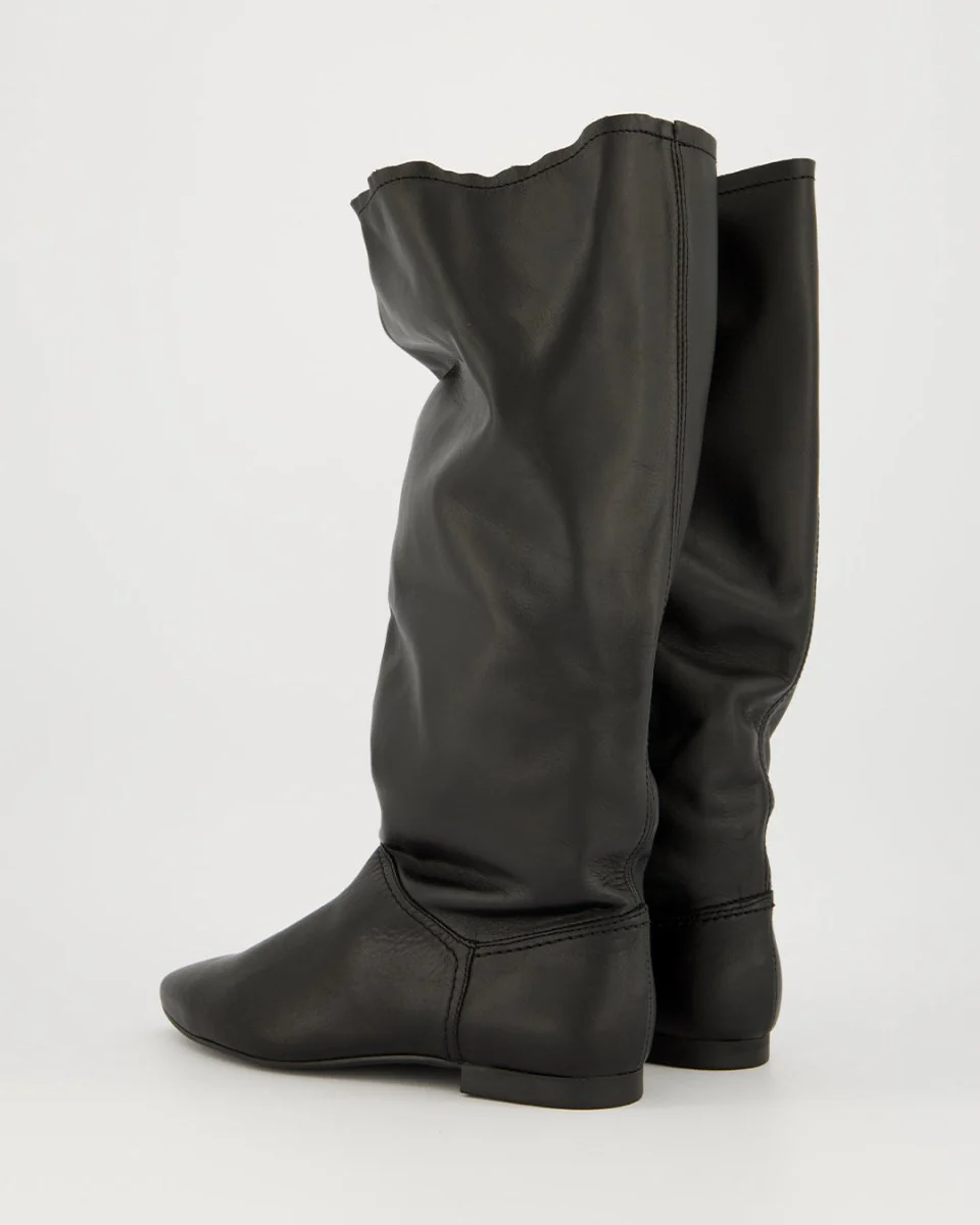 SUMTACHI - BLACK LEATHER BOOTS - Image 5