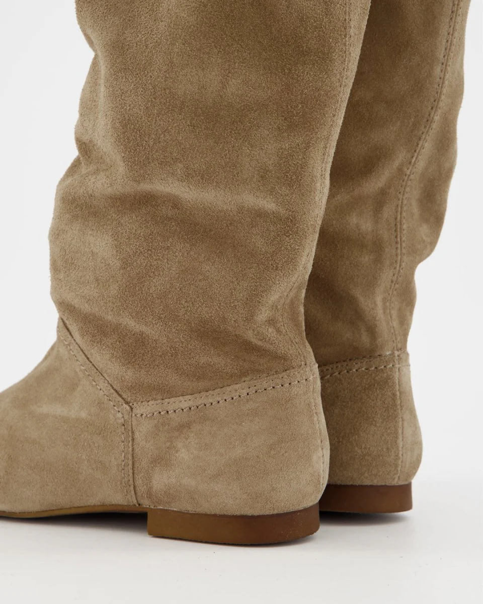 SUMTACHI - TAUPE SUEDE BOOTS - Image 3