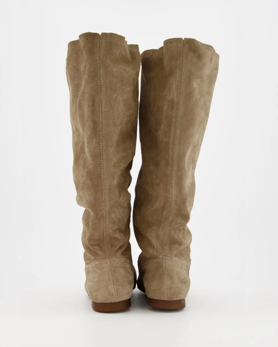 SUMTACHI - TAUPE SUEDE BOOTS - Image 4
