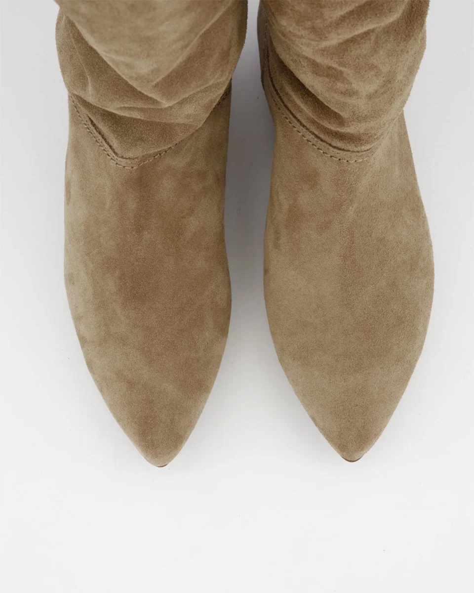 SUMTACHI - TAUPE SUEDE BOOTS - Image 6
