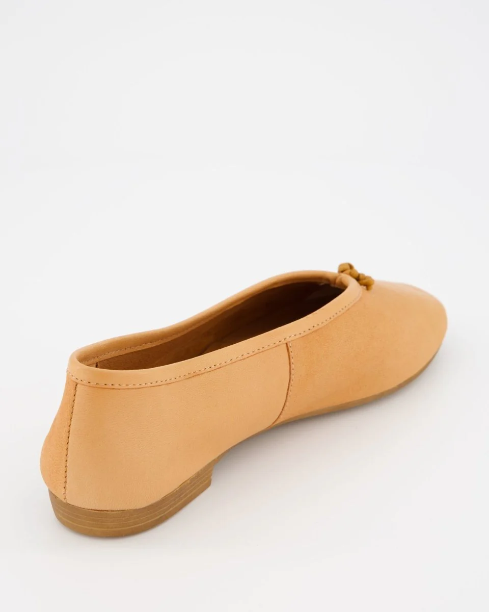 BROWN BLUE LEATHER FLATS - NEW KIMI - Image 4
